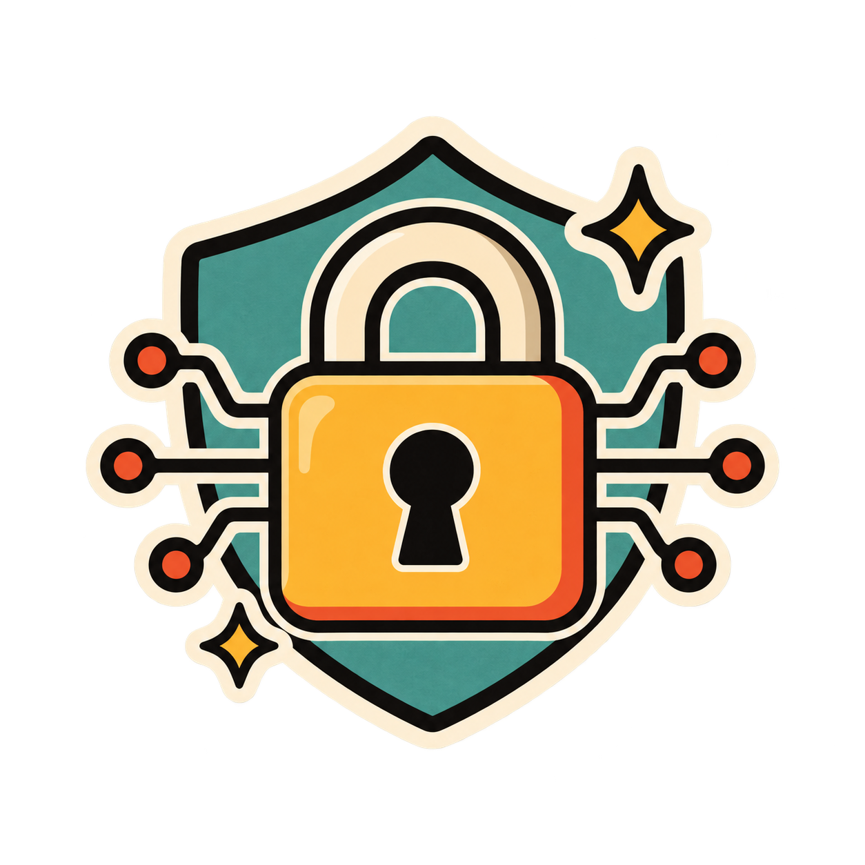 AES-256 encryption illustration