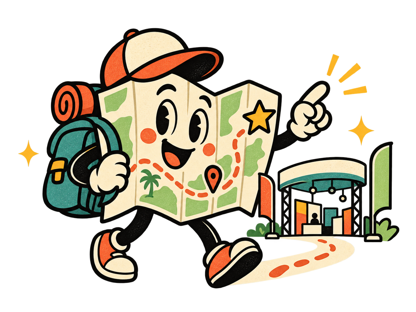 TEI Map Trail closing illustration