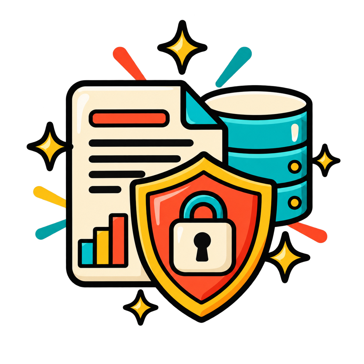 Privacy & Data Usage illustration
