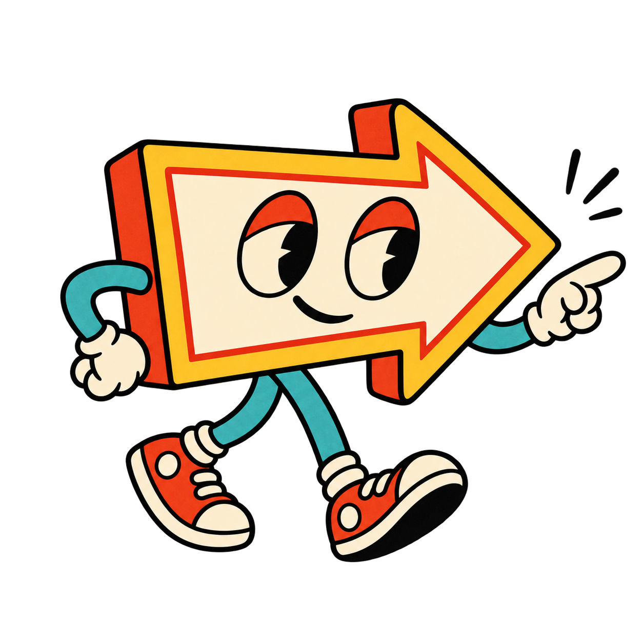 Direction arrow buddy