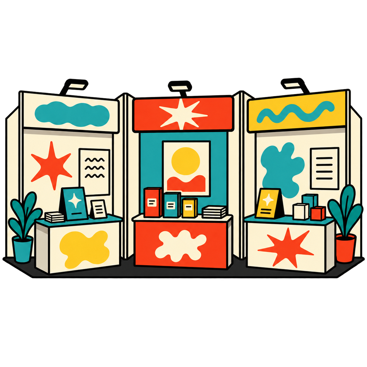 Exhibition booths