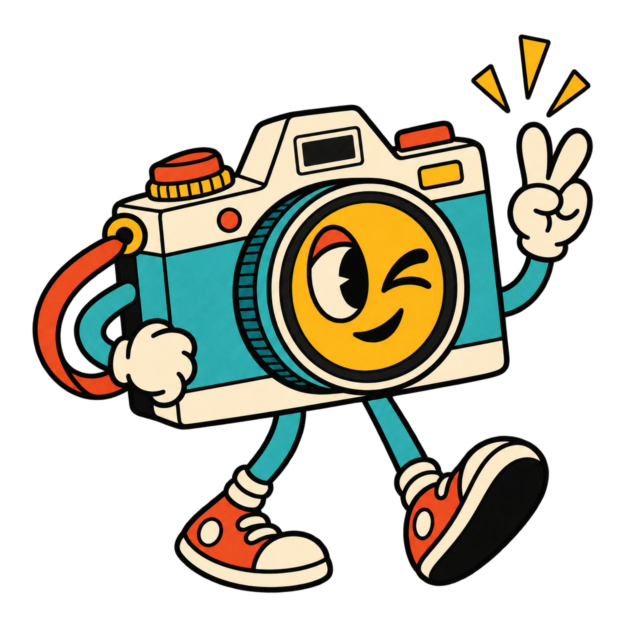 Camera buddy capturing the moment