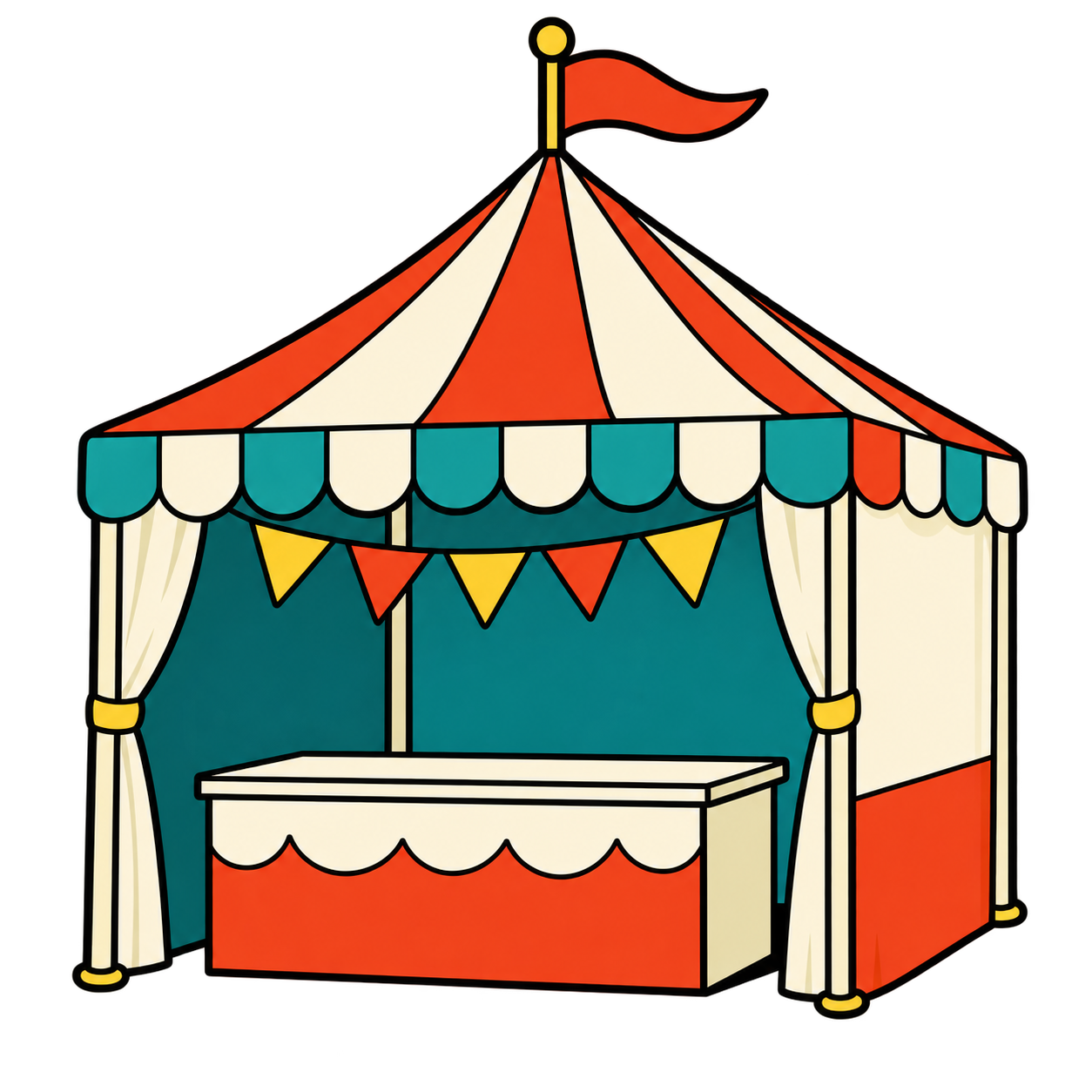 Festival tent